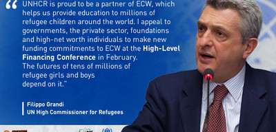Filippo Grandi, United Nations High Commissioner for Refugees