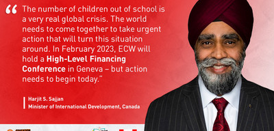 Harjit S. Sajjan, Minister of International Development, Canada