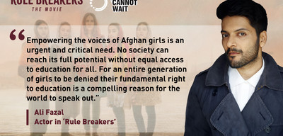 Ali Fazal quote card AGV