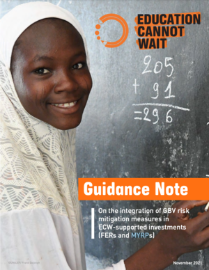 Girl on Cover of Guidance Note