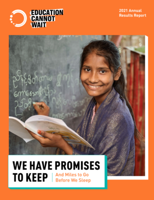 Rohingya girl on the cover of ARR 2021