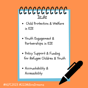 Youth Call to Action #HLFC2023