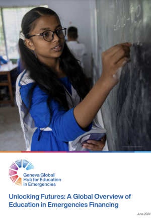 Cover of Unlocking Futures: A Global Overview of Education in Emergencies Financing