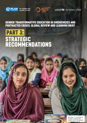 PLAN-Gender Transformative Education in Emergencies Part 3
