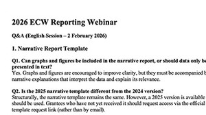 Screen capture of Webinar Q&amp;A