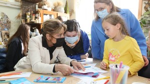 ECW Director Yasmine Sherif in Moldova