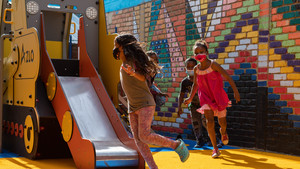 Children playing in Colombia.
