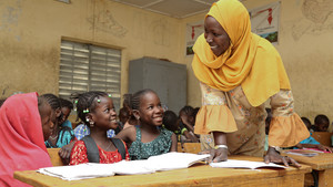 Teacher in Mali.