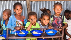 school meals in school in Ethiopia