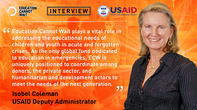 USAID Deputy Administrator Isobel Coleman