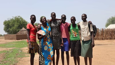 South Sudan girls