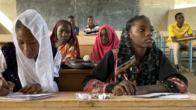 Khadija, young girl in Chad