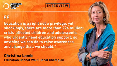 Christina Lamb Quote Card