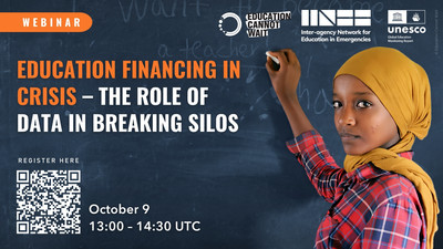 Flyer of Webinar with INEE