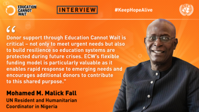 Quote card of Mohamed M. Malick Fall