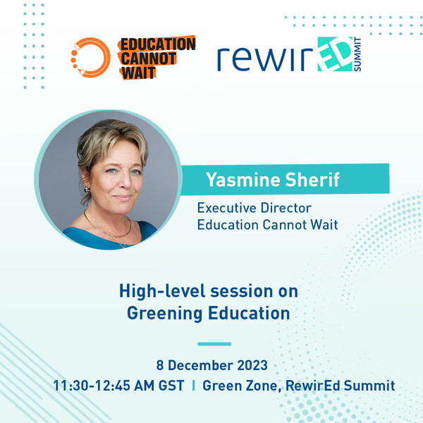 Flyer of ECW's event at COP