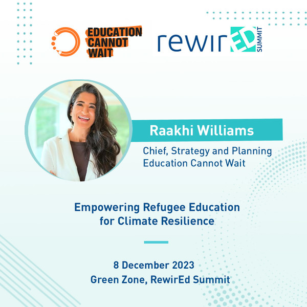 Flyer of ECW's event at COP