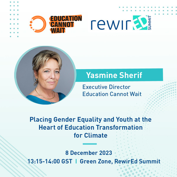 Flyer of ECW's event at COP