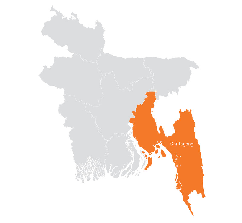 Bangladesh map