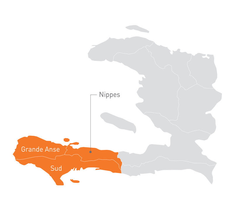 Haiti map