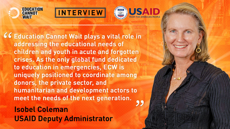 USAID Deputy Administrator Isobel Coleman