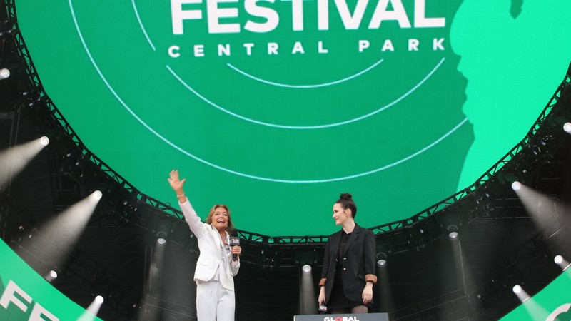Yasmine Sherif at Global Citizen Festival 2023