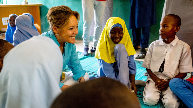 ECW Executive Director Yasmine Sherif in Nigeria