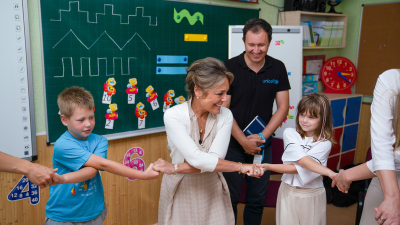 ECW Executive Director at a school in Ukraine