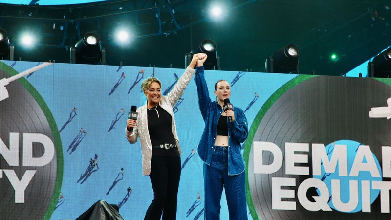 Yasmine Sherif at Global Citizen Festival 2024