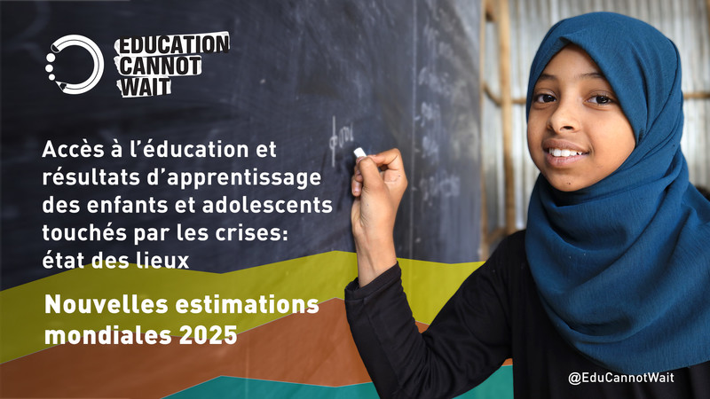 Girl writing on blackboard