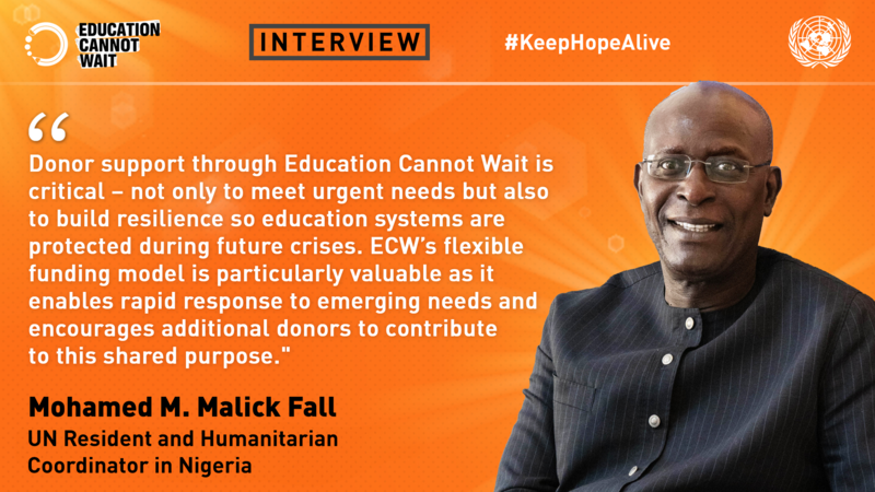 Quote card of Mohamed M. Malick Fall