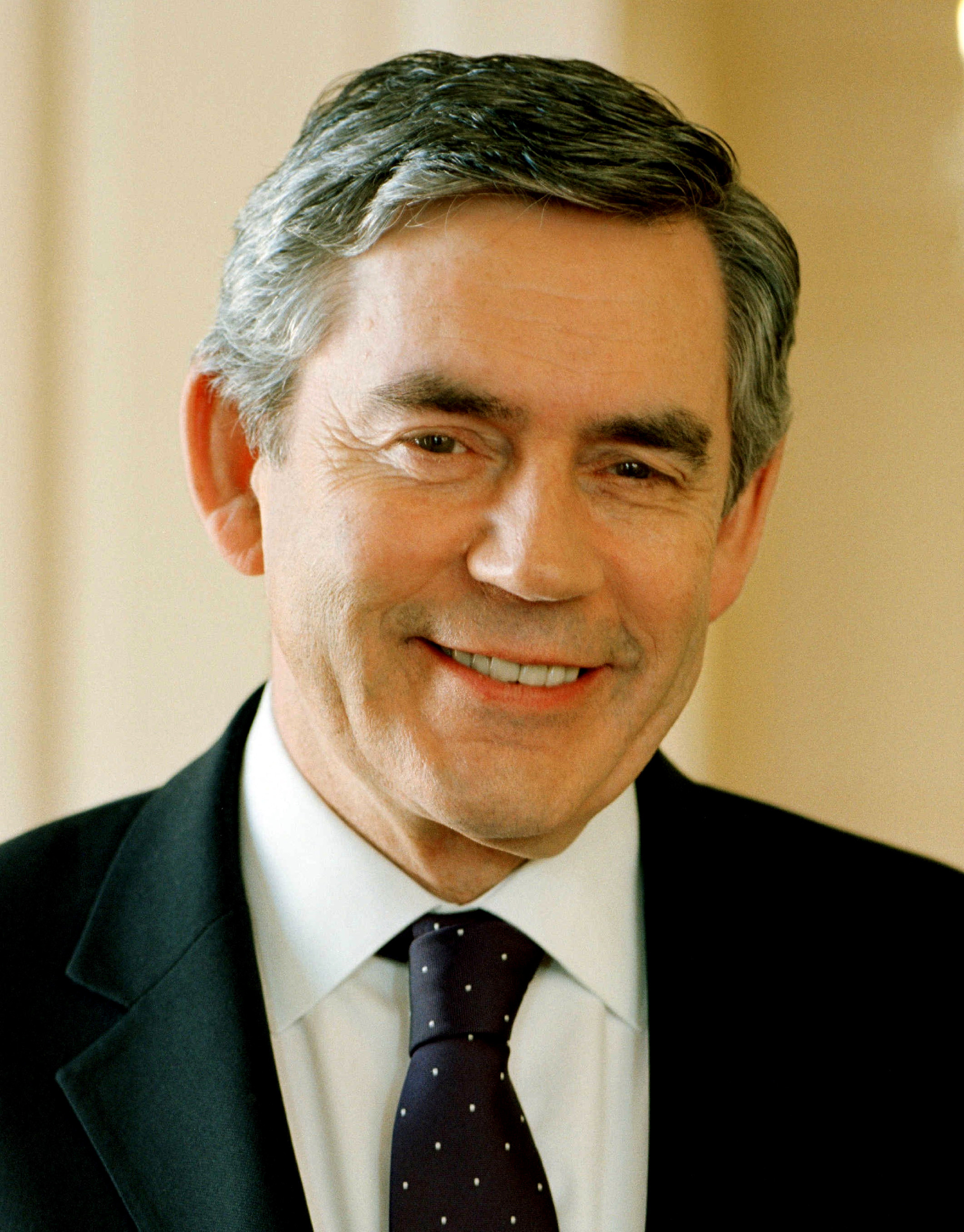 Gordon Brown portrait