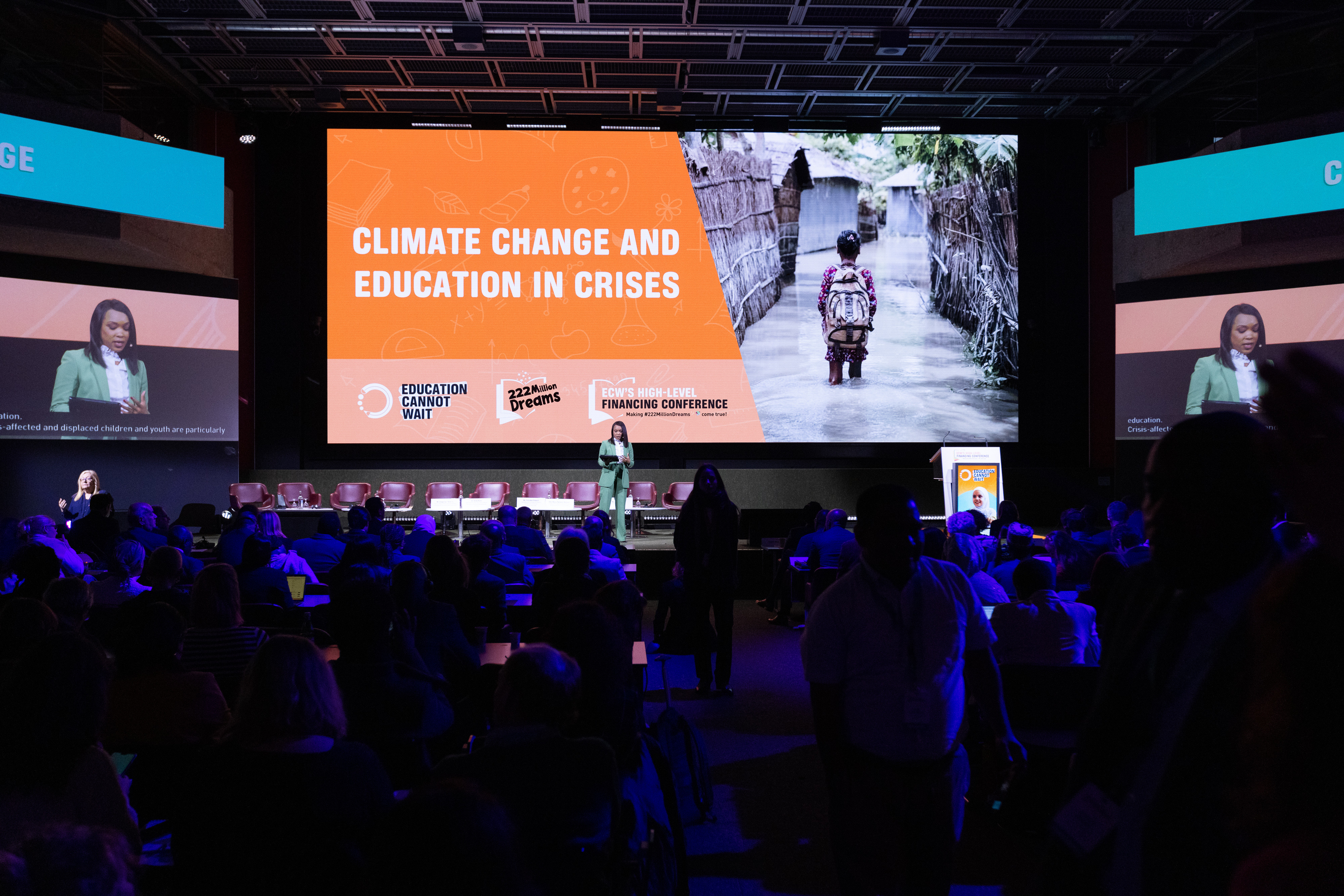 Folly moderating HLFC session on Climate Change