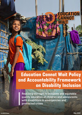 Girl carrying a book bag outside her home