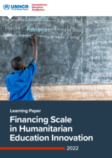 Learning Paper cover with boy drawing