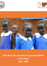 Children from South Sudan Pose Together