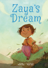 The cover for the children's book, Zaya's Dream.