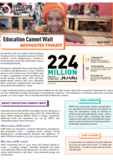 Cover of the ECW Advocacy Toolkit