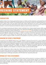 Cover of the ECW Greening Statement