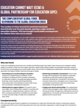 Cover page of ECW and GPE Complementary Note