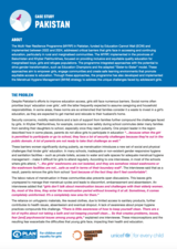 PLAN – Pakistan Case Study Cover